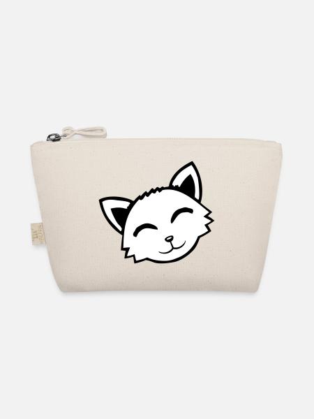 Cat Pet Animal Cute Little Kitten Friendly - Organic Pouch - nature - Front