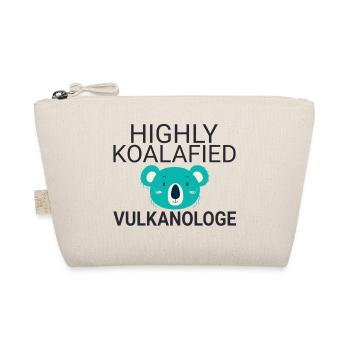 Volcanologist Koalafied Volcanology - Organic Pouch - nature - Front