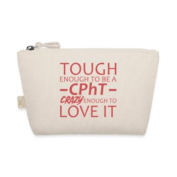 CPhT Crazy Pharmacy - Organic Pouch - nature - Front