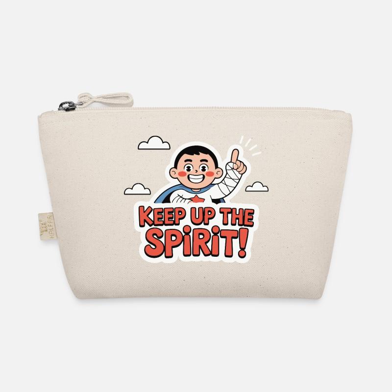 KEEP UP THE SPIRIT Organic Pouch