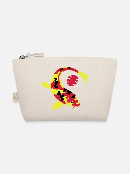 Poisson abstract en couleurs vives - Trousse biologique - nature - Devant