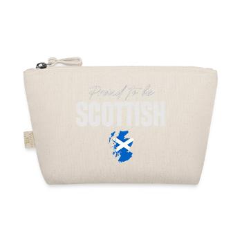 Scottish pride, I love Scotland - Organic Pouch - nature - Front