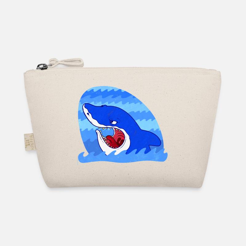 Grim Shark - Bio-Täschchen - Natur
