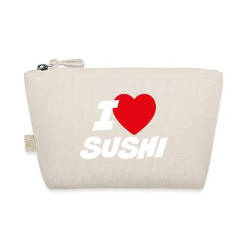 I love sushi - Organic Pouch - nature - Front