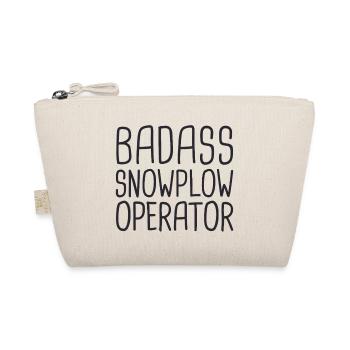 Opérateur de chasse-neige Conducteur de chasse-neige badass - Trousse biologique - nature - Devant