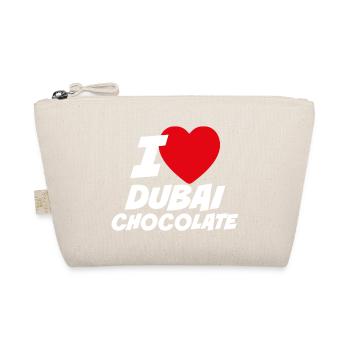 I love Dubai chocolate - Organic Pouch - nature - Front