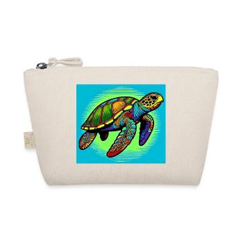 turtle - Organic Pouch - nature - Front