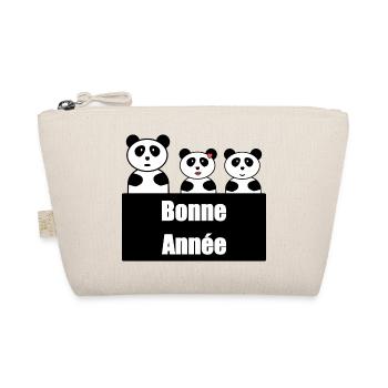 HAPPY NEW YEAR. NEW YEAR'S EVE. NEW YEAR - Organic Pouch - nature - Front