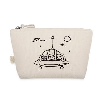 Small UFO crew in space - Organic Pouch - nature - Front