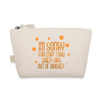 Whiskey Saying Whiskey Drinker Whiskey Lovers - Organic Pouch - nature - Front