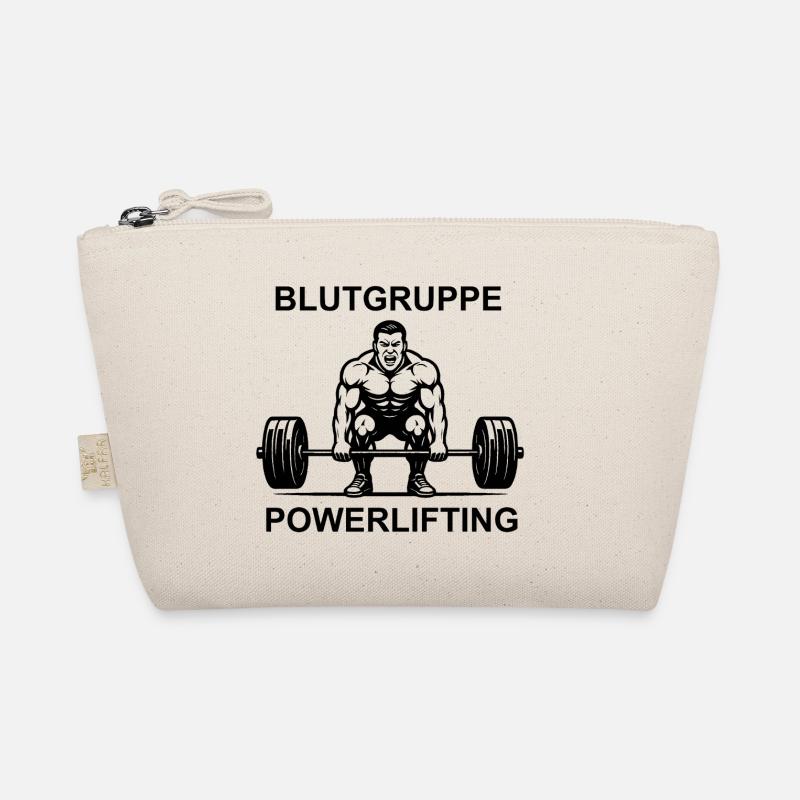 Powerlifting Motivation - Organic Pouch - nature