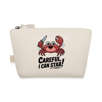 Couteau à crabe clin d’œil : attention, je peux poignarder - Trousse biologique - nature - Devant