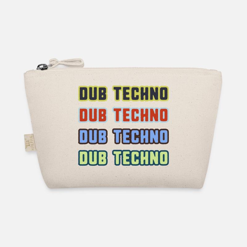 Dub Techno Kaleidoscope Organic Pouch