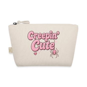 creepin cute / y2k halloween design - Bio-Täschchen - Natur - Vorne