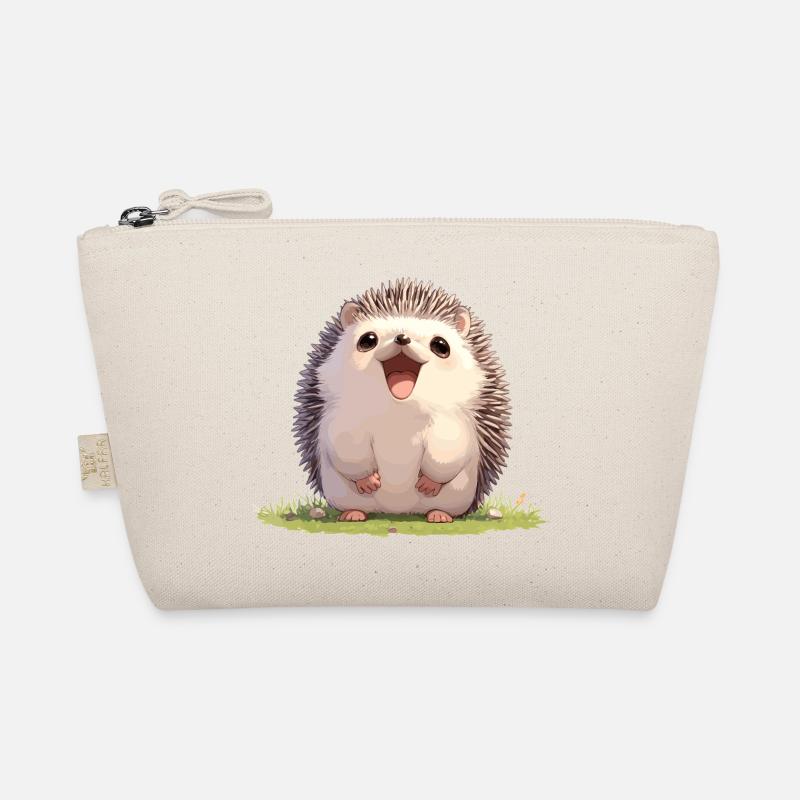 Igel - Bio-Täschchen - Natur