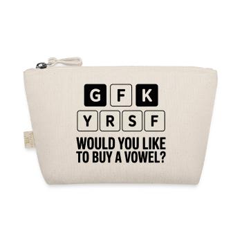 Vocal puzzles and word games - Organic Pouch - nature - Front