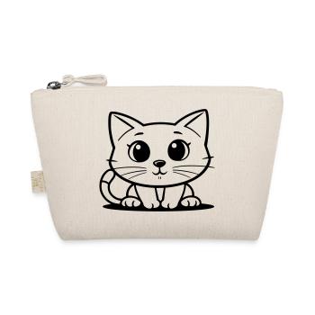Midnight Emblem Silhouette - Organic Pouch - nature - Front