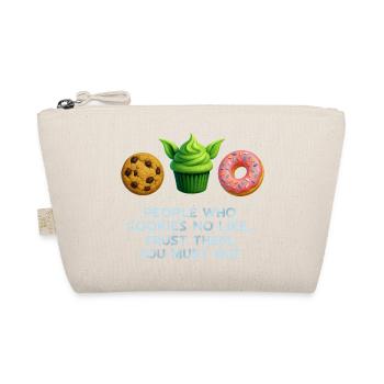 Chemise à muffins drôle Cookie Donut pour les amateurs de sucreries - Trousse biologique - nature - Devant