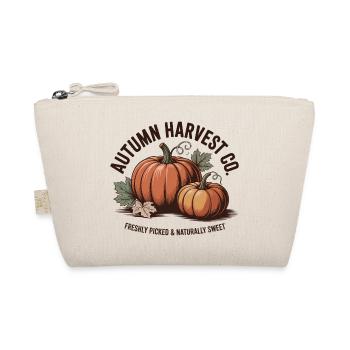 Vintage Fruit Ad – Pumpkin - Organic Pouch - nature - Front