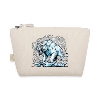 Frozen Tiger in Golf - Organic Pouch - nature - Front