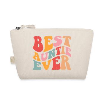 Tante Cadeau Meilleure Tante Du Monde - Trousse biologique - nature - Devant