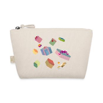 Coffrets cadeaux colorés – cadeaux emballés de manière festive - Trousse biologique - nature - Devant