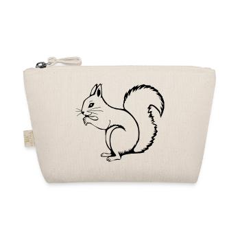 Squirrel - Organic Pouch - nature - Front