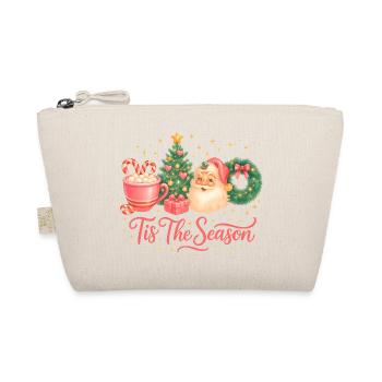 C’est la saison Design de Noël mignon - Trousse biologique - nature - Devant