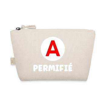 Driver's license humor - Organic Pouch - nature - Front