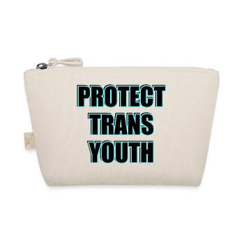 Protect Trans Youth - transgender memorial day - Organic Pouch - nature - Front