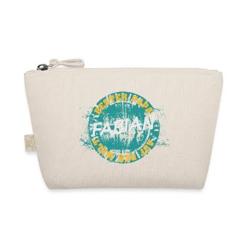 Geschenk für Fabian - Bio-Täschchen - Natur - Vorne