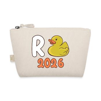 Rente 2026 Ente Rentner 2026 Ruhestand Pension - Bio-Täschchen - Natur - Vorne