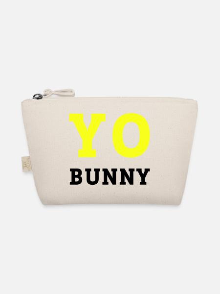 YO BUNNY - Organic Pouch - nature - Front