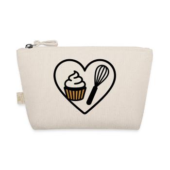 Pâtisserie Cœur Fouet Crème Sucrée Dessert - Trousse biologique - nature - Devant