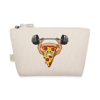 Pizza Salami Fitness Entraînement avec haltères Strong - Trousse biologique - nature - Devant