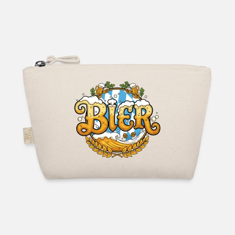 Bier Saufen Trinken Bio-Täschchen