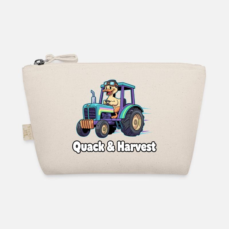 Quack & Harvest Tractor Driver Organic Pouch