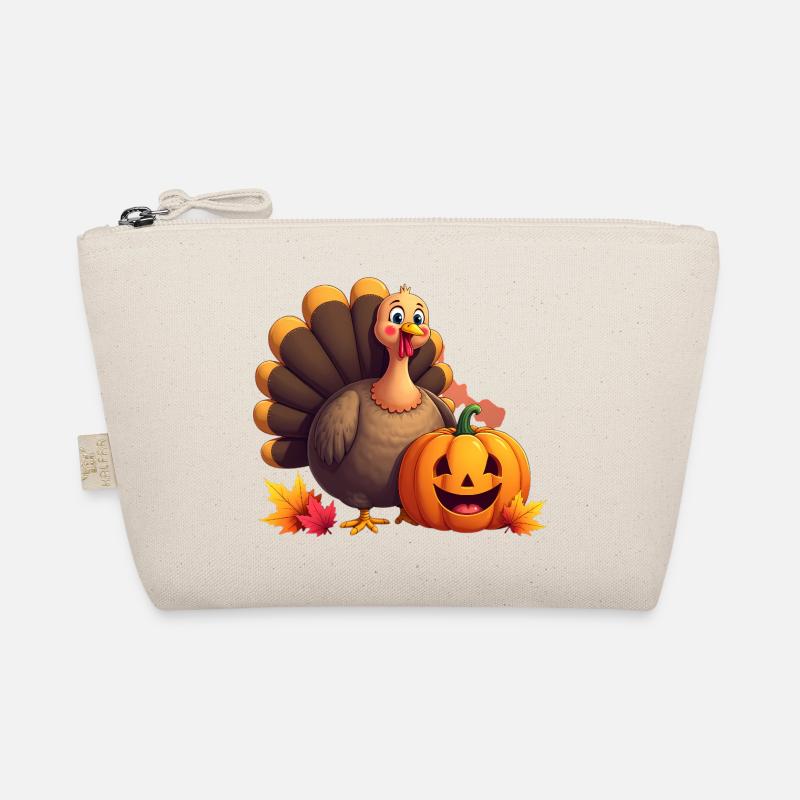 Thanksgiving Drôle Dinde de Thanksgiving Trousse biologique