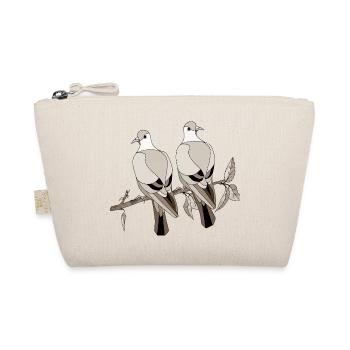 Bunte Vögel - Bio-Täschchen - Natur - Vorne