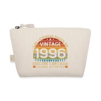 1996 Vintage Retro Birthday Gift - Organic Pouch - nature - Front