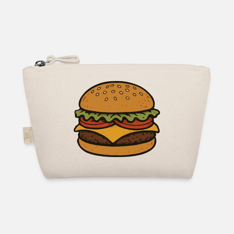 Komischer Hamburger Bio-Täschchen
