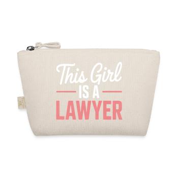 Cette fille est avocate - Trousse biologique - nature - Devant