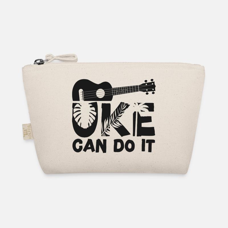 Hawaiian Ukulele Uke Uke Can Do It Organic Pouch