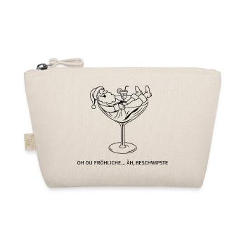 Christmas cocktail in a glass - Organic Pouch - nature - Front