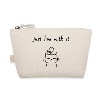 Vis avec, drôle de déclaration de chat - Trousse biologique - nature - Devant