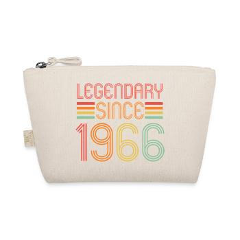 Legendary since 1966, Retro, Birthday - Organic Pouch - nature - Front