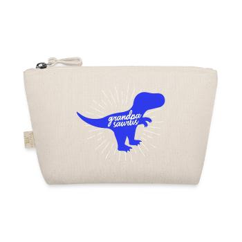 Grandpasaurus T-Rex Silhouette Dinosaure Papa - Trousse biologique - nature - Devant
