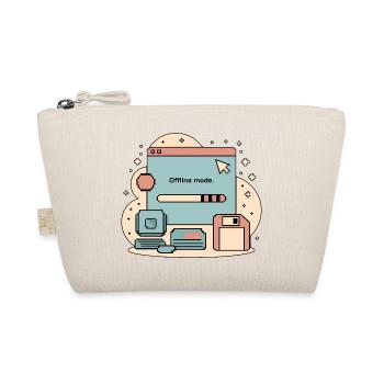 Offline Fashion Retro Internet - Organic Pouch - nature - Front