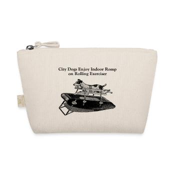 City Dogs Black - Organic Pouch - nature - Front