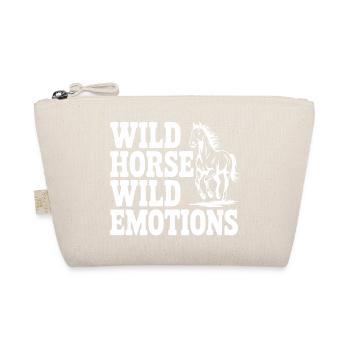 Wild Horse, Wild Emotions - Organic Pouch - nature - Front